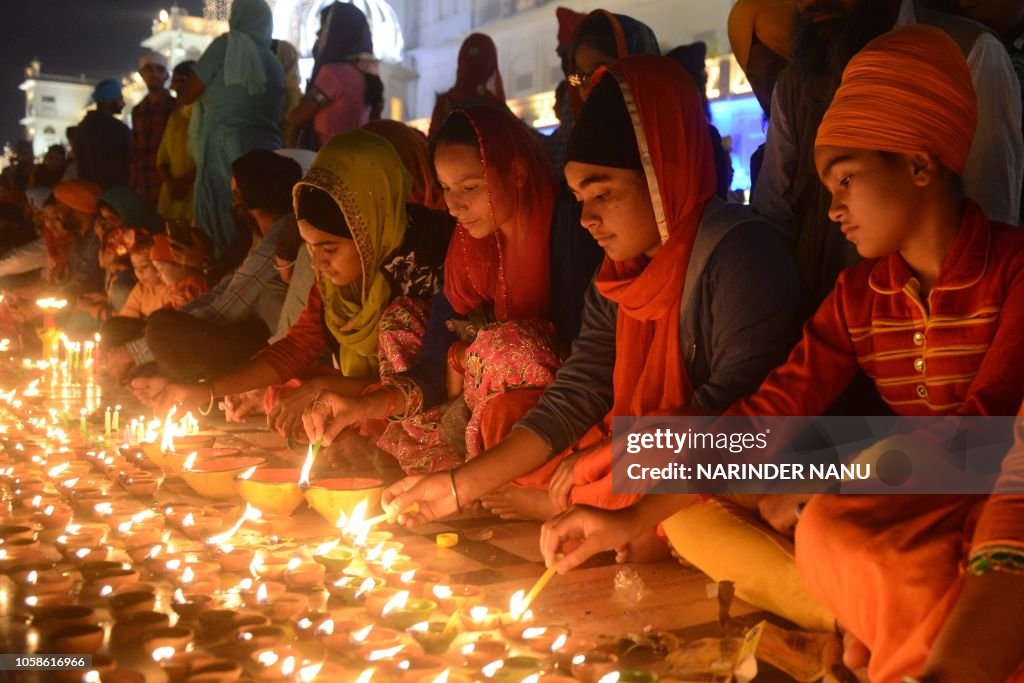 INDIA-RELIGION-SIKH-DIWALI