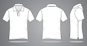 Blank Polo Shirt for Template