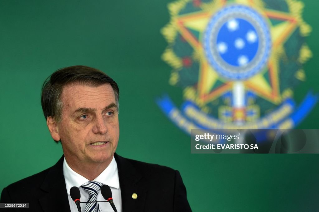 BRAZIL-POLITICS-TEMER-BOLSONARO