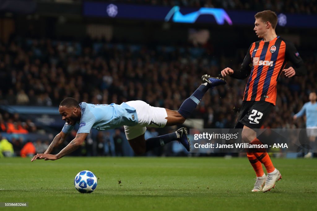 Manchester City v FC Shakhtar Donetsk - UEFA Champions League Group F