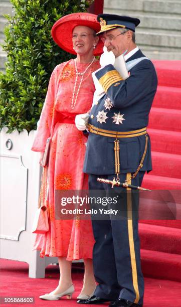 Queen Margrethe and Prince Henrik of Denmark