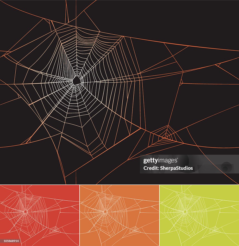 Seamless Spiderweb Pattern