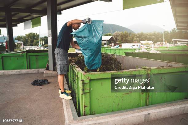 recycle for a better tomorrow - garbage dump stock pictures, royalty-free photos & images