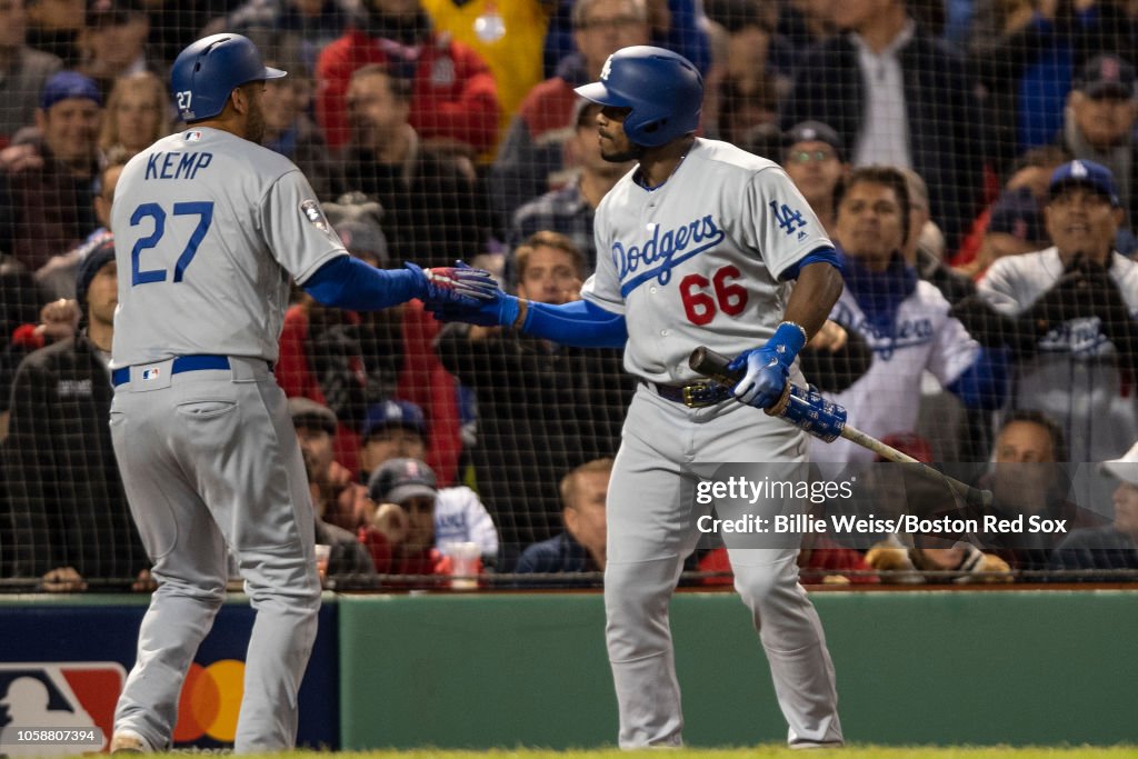World Series - Los Angeles Dodgers v Boston Red Sox - Game One (G)