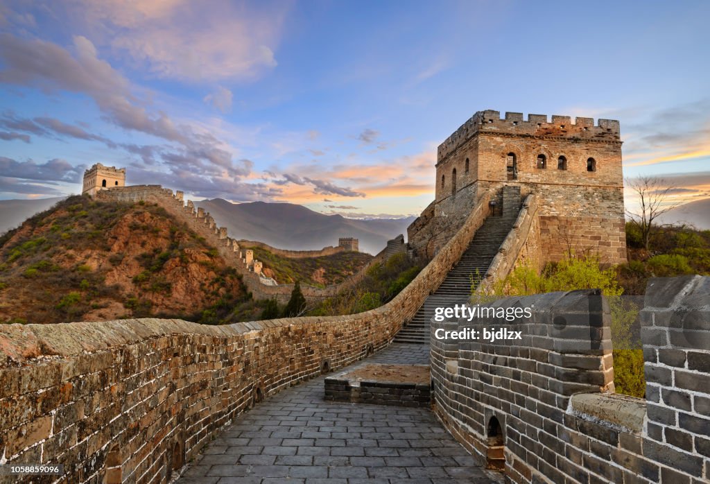 A grande muralha da China