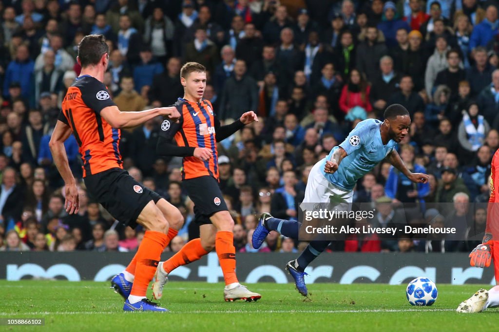 Manchester City v FC Shakhtar Donetsk - UEFA Champions League Group F