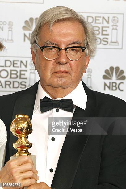 Larry McMurtry, winner of Best Screenplay - Motion Picture for "Brokeback Mountain"