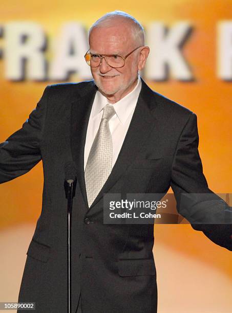 Frank Pierson, recipient of the Morgan Cox Award during 2006 Writers Guild Awards - Show and Dinner at Hollywood Palladium in Hollywood, California,...