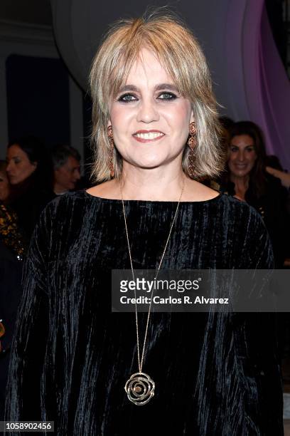 Rosa Oriol attends a charity dinner by Querer Foundation at the Villamagna Hotel on November 7, 2018 in Madrid, Spain.