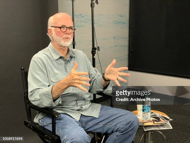 Photographer David Hume Kennerly is interviewed at Getty Images Los Angeles Office on October 24, 2018.