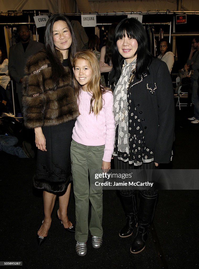 Olympus Fashion Week Fall 2006 - Anna Sui - Backstage