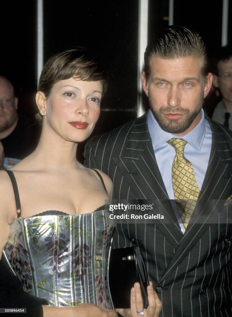 Stephen Baldwin and Wife Kennya Deodato during "One Tough Cop" New