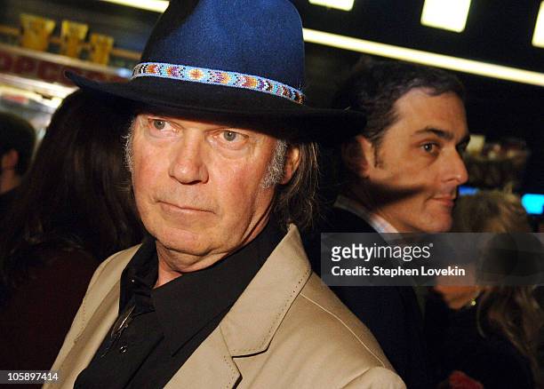 Neil Young during New York Special Screening of "Neil Young: Heart of Gold" at Walter Reade Theatre at Lincoln Center in New York City, New York,...