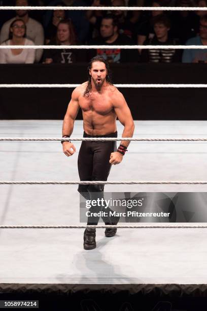 Seth Rollins during the WWE Live Show at Lanxess Arena on November 7, 2018 in Cologne, Germany.