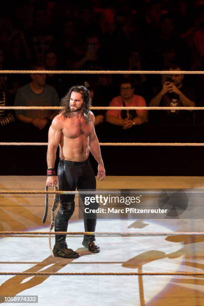 Seth Rollins during the WWE Live Show at Lanxess Arena on November 7, 2018 in Cologne, Germany.