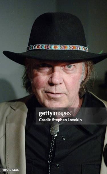 Neil Young during New York Special Screening of "Neil Young: Heart of Gold" at Walter Reade Theatre at Lincoln Center in New York City, New York,...