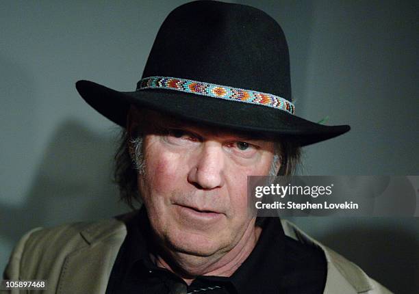Neil Young during New York Special Screening of "Neil Young: Heart of Gold" at Walter Reade Theatre at Lincoln Center in New York City, New York,...