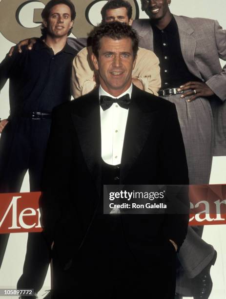 Mel Gibson during GQ's "Men of the Year" 1996 Awards at Radio City Music Hall in New York City, New York, United States.