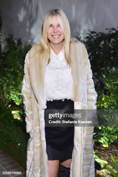 Irena Medavoy attends Michael Kors Dinner to celebrate Kate Hudson and The World Food Programme on November 7, 2018 in Beverly Hills, California.