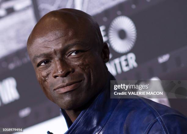 Singer/songwriter Seal attends "JONI 75: A Birthday Celebration" Live at the Dorothy Chandler Pavilion in Los Angeles on November 7, 2018. - Two...