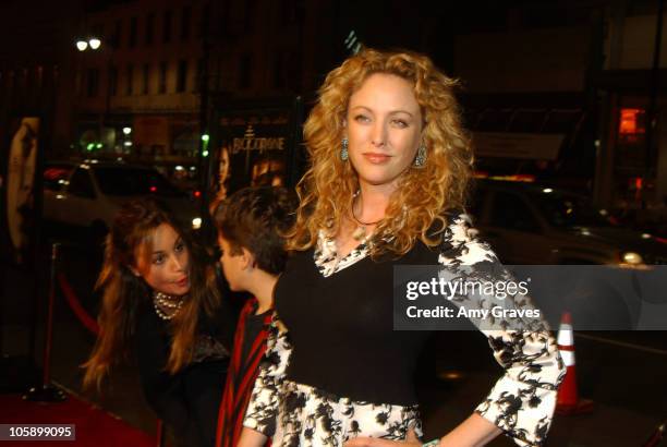 Virginia Madsen during "BloodRayne" Los Angeles Premiere - Red Carpet at Mann's Chinese Theater in Hollywood, California, United States.