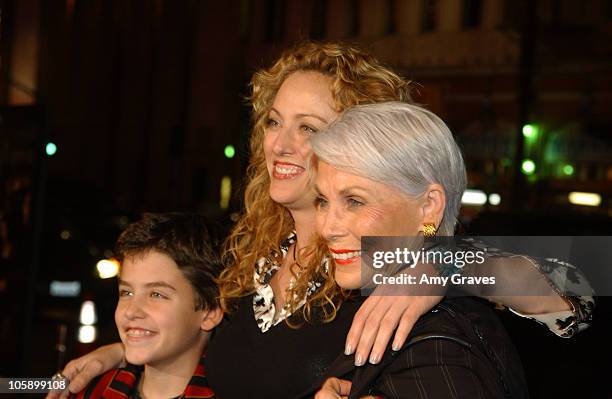 Virginia Madsen with son Jack and mother Elaine
