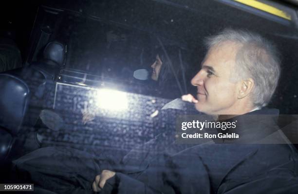 Phoebe Cates and Steve Martin during "I'll Do Anything" New York City Screening - January 31, 1994 at Loews 84th Street Cinema in New York City, New...