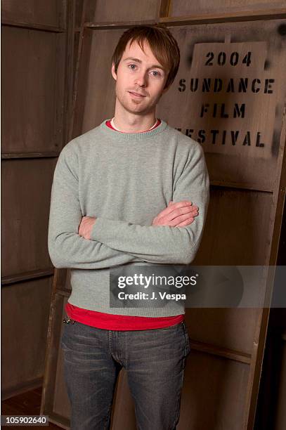 Aaran Ruell during 2004 Sundance Film Festival - "Napoleon Dynamite" Portraits at HP Portrait Studio in Park City, Utah, United States.