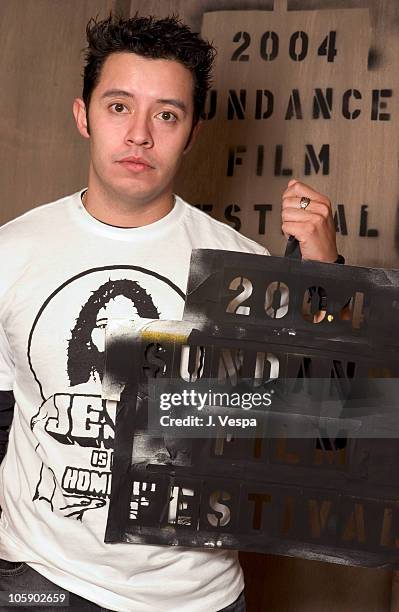 Efren Ramirez during 2004 Sundance Film Festival - "Napoleon Dynamite" Portraits at HP Portrait Studio in Park City, Utah, United States.