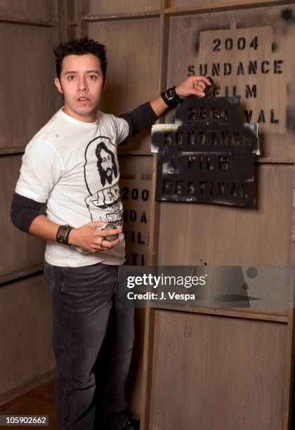 Efren Ramirez during 2004 Sundance Film Festival - "Napoleon Dynamite" Portraits at HP Portrait Studio in Park City, Utah, United States.