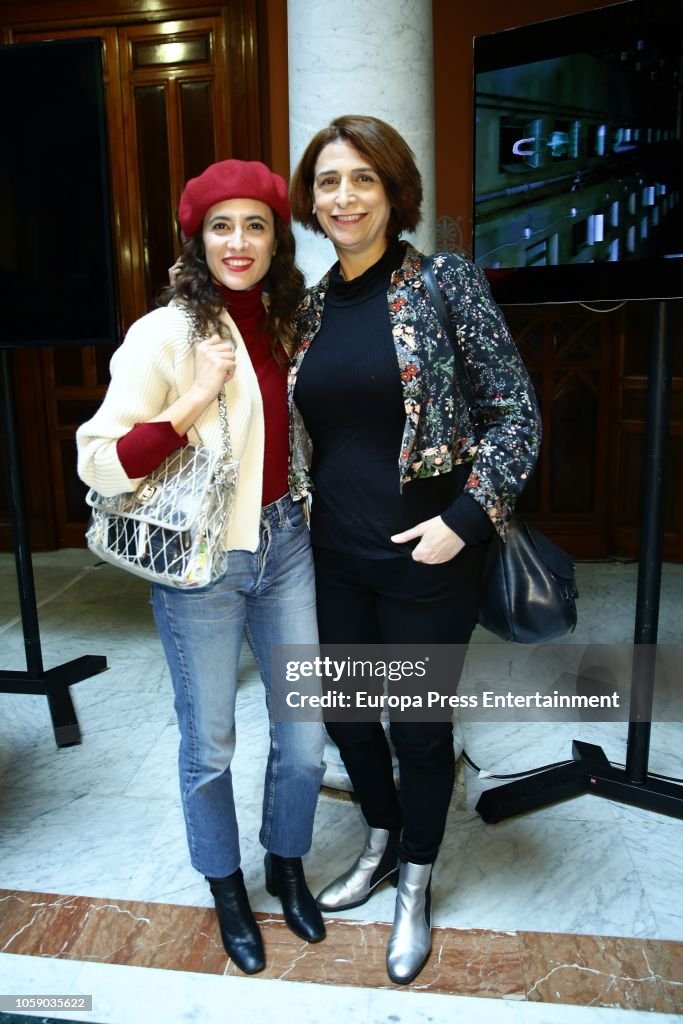 Belen Ponce de Leon and Ana Turpin attend FlixOle presentation at ...