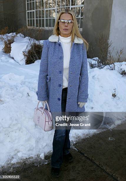 Deborah Unger during 2004 Sundance Film Festival - "One Point O" Premiere at Library in Park City, Utah, United States.