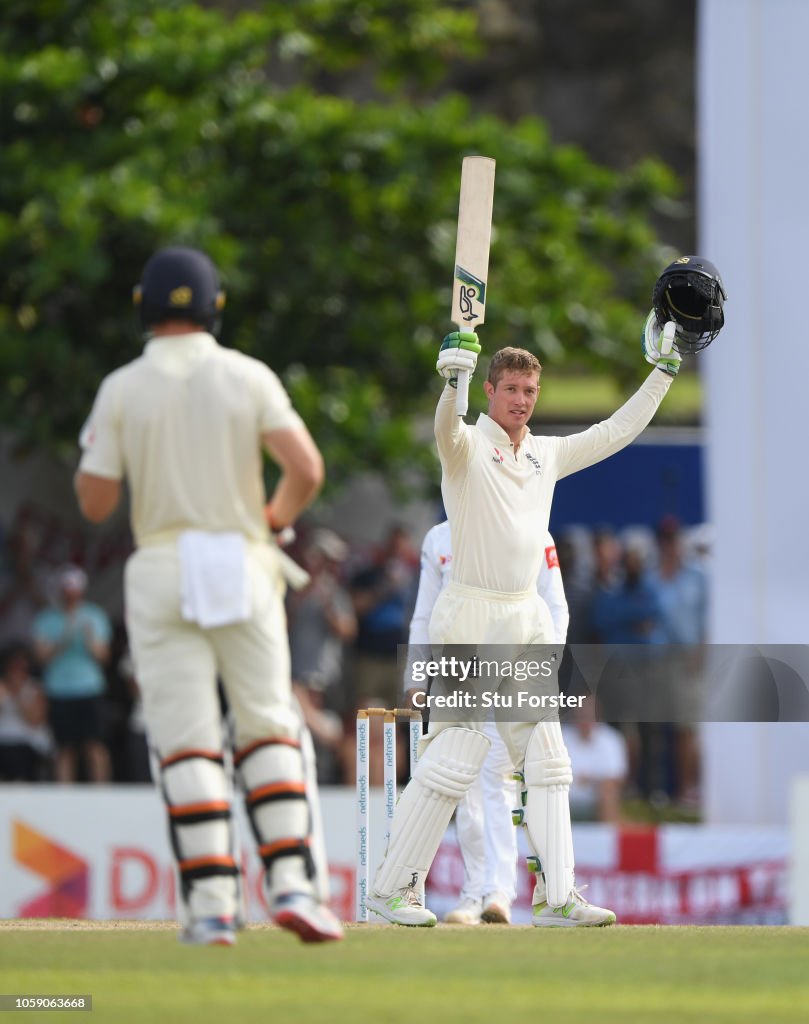 Sri Lanka v England: First Test - Day Three