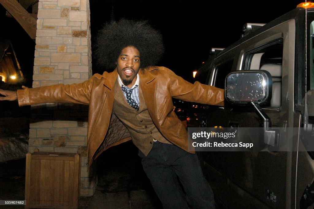 2004 Park City - GM at Park City 2004 - Andre 3000 of OutKast