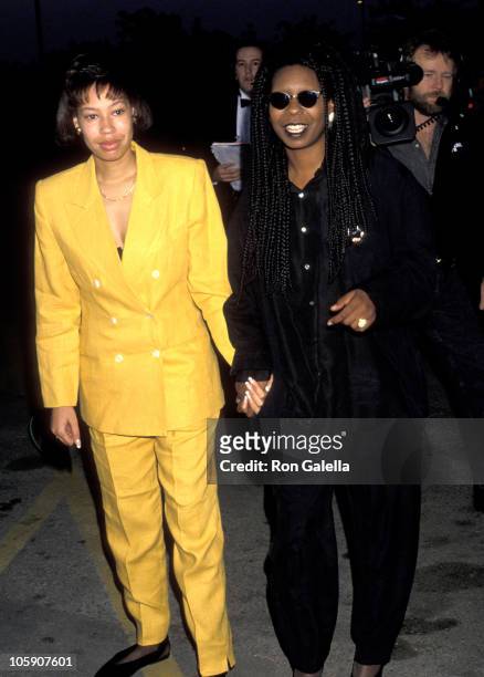 Whoopi Goldberg and Daughter Alexandra Martin during 1st Annual Movie Awards at Universal Ampitheater in Universal City, California, United States.