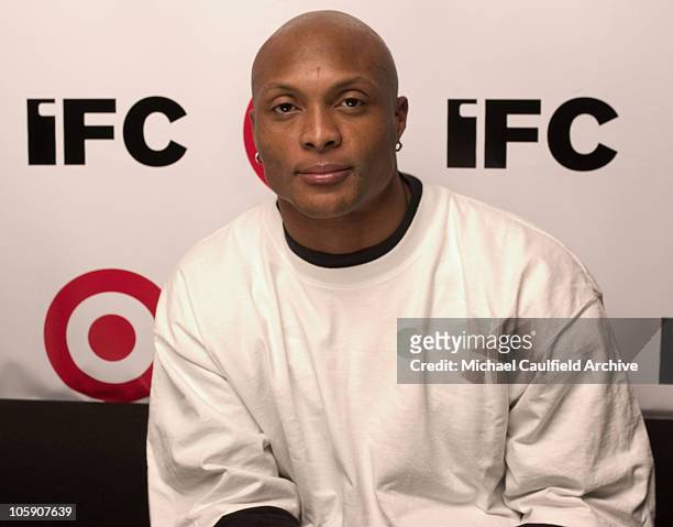 Eddie George during 2004 Sundance Film Festival - IFC and Target Party - Portrait Gallery at The River Horse in Park City, Utah, United States.