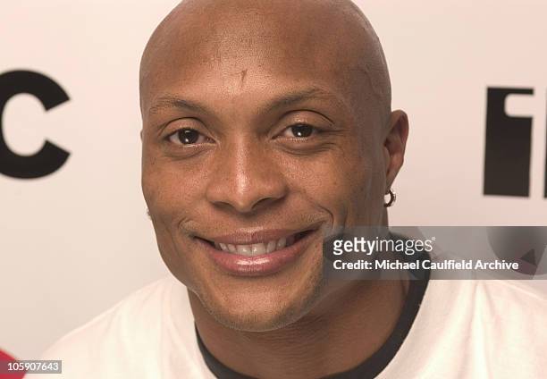 Eddie George during 2004 Sundance Film Festival - IFC and Target Party - Portrait Gallery at The River Horse in Park City, Utah, United States.