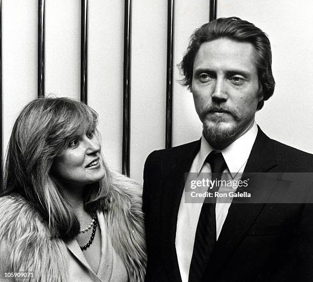 Georgianna Walken and Christopher Walken during "Heaven's Gate" New York City Premiere at Cinema 1 in New York City, New York, United States.