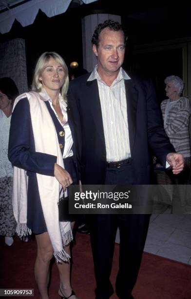 Evi Quaid and Randy Quaid during 1995 Vanity Fair Oscar Party - Arrivals at Morton's Restaurant in West Hollywood, California, United States.