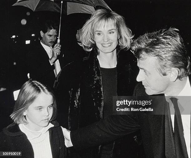 Alexandra Baryshnikov, Jessica Lange and Mikhail Baryshnikov