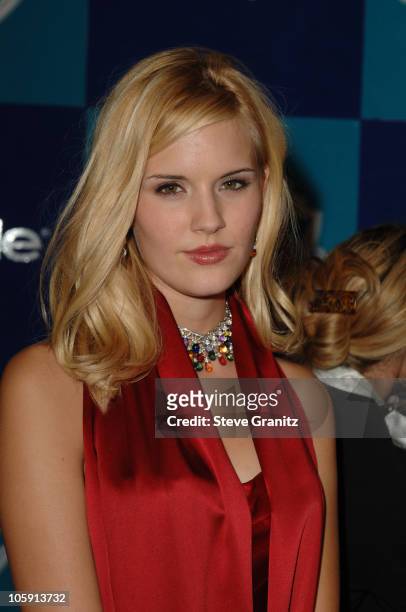 Maggie Grace during InStyle & Warner Bros. 2006 Golden Globes After Party - Arrivals at Beverly Hilton in Beverly Hills, California, United States.