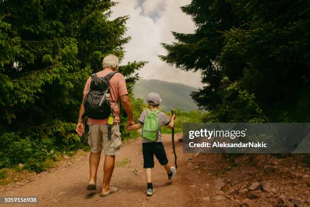 おじいちゃんとハイキング