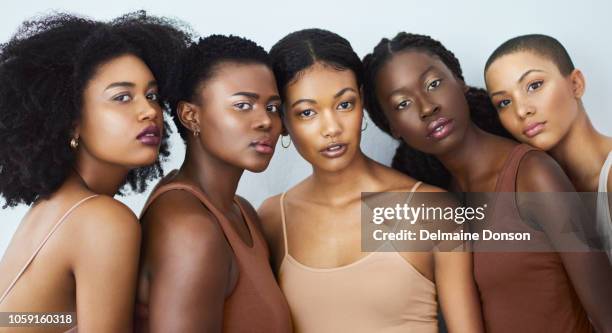 we're all born beautiful - melanin stock pictures, royalty-free photos & images