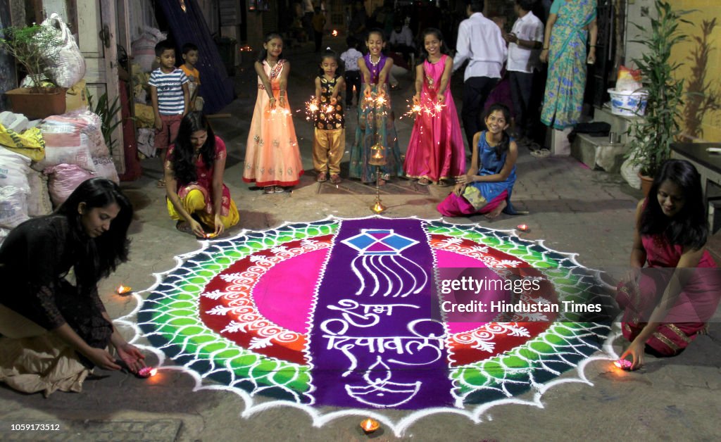 India Celebrates Diwali Festival