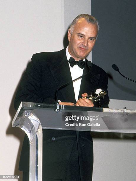 Manolo Blahnik during 1991 CFDA Awards at Metropolitan Museum of Art in New York City, New York, United States.