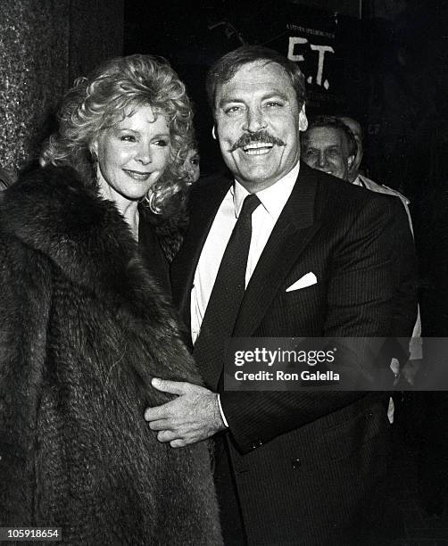 Stacy Keach and Wife Jill Donahue during "That Championship Season" New York Premiere - December 8, 1982 at Seventh Regiment Armory in New York City,...
