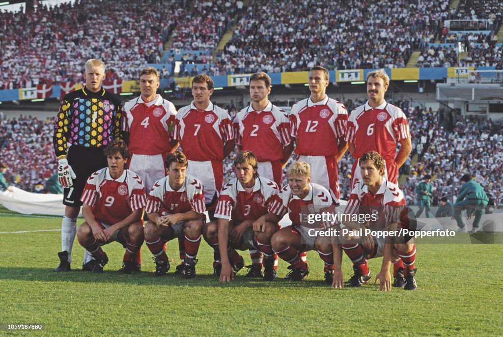 Denmark At Euro 1992 Final