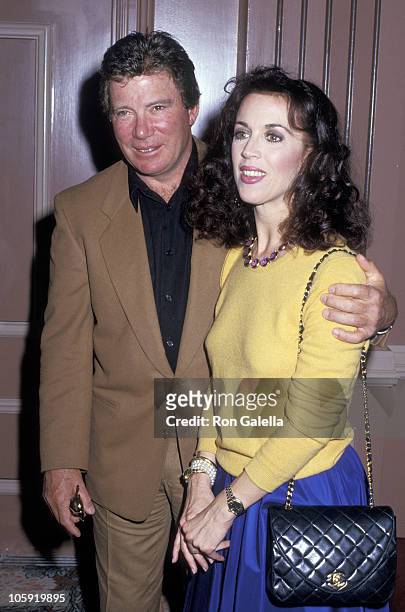 William Shatner and Marcy Lafferty during 6th Annual Celebrity Mother-Daughter Fashion Show at Beverly Hilton Hotel in Beverly Hills, California,...