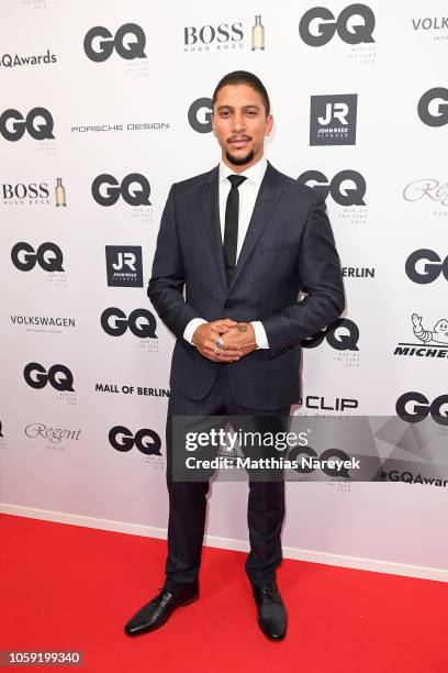 Andreas Bourani arrives for the 20th GQ Men of the Year Award at Komische Oper on November 8, 2018 in Berlin, Germany.