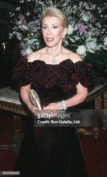 Joan Rivers during 3rd Annual Red Ball To Benefit Children's Advocacy Center at The Plaza Hotel in New York City, New York, United States.